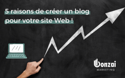 Blog pour votre site Web : 5 raisons d’en créer un !