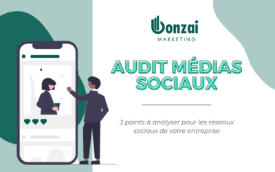 Audit médias sociaux pour entreprises