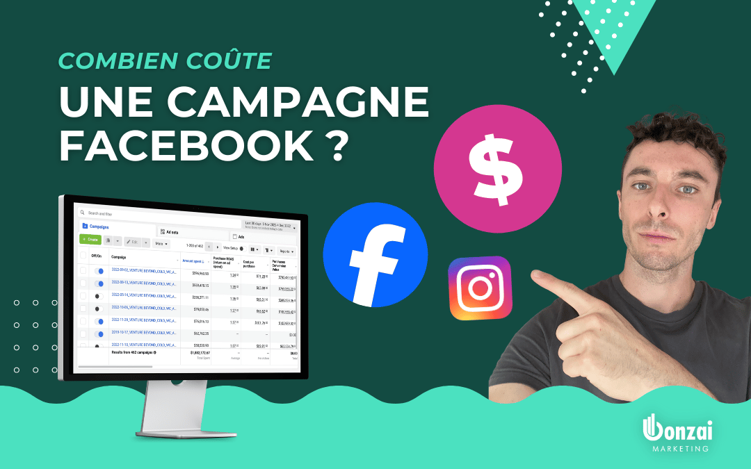 Combien coûte une campagne Facebook ?