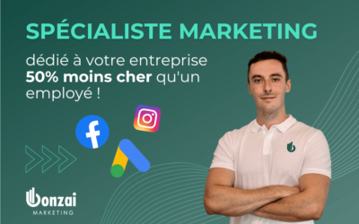 Un spécialiste marketing pour votre entreprise 50% moins cher qu’un employé !