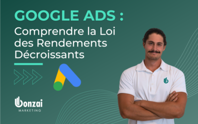 Comprendre la Loi des Rendements Décroissants et son Impact sur votre Budget Google Ads