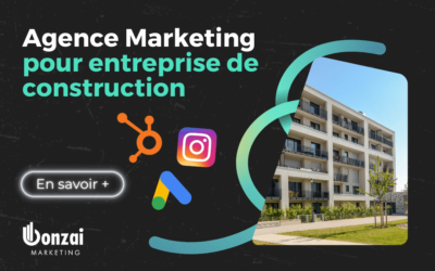 Agence Marketing pour Entreprise de Construction