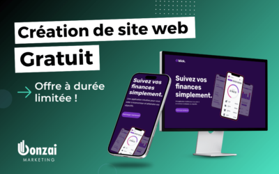 Création de site web gratuit au Québec